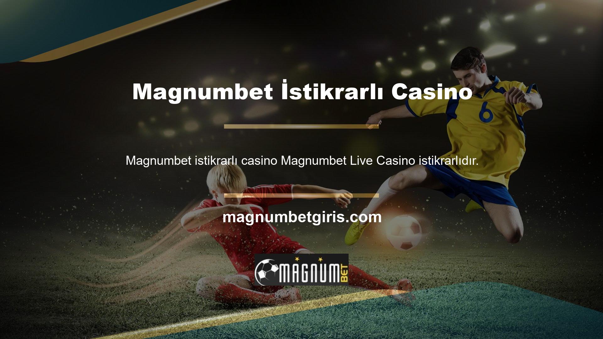 Magnumbet Live Casino, çok rahat ve aynı zamanda, sorunsuz bir şekilde yapabildikleri için dikkat çekiyor
